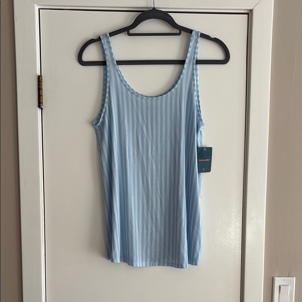NWT second skin Tommy John PJ top